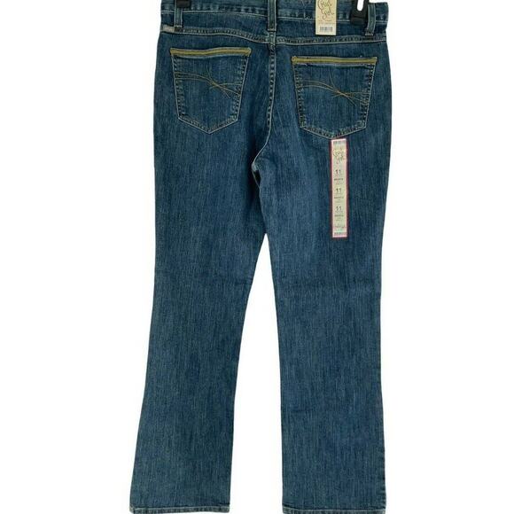 Cruel Girl Dakota Jeans Womens 11 Regular Slim Stretch Dark Wash Streetwear NWT - Picture 2 of 12